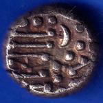 Ancient India Gadhaya Dynasty King Portrait Coin ANH223