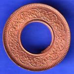 British India 1944 Lahor mint One Pice copper coin HSK81
