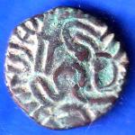 Ancient India Raja Raj Chola Chola Octopus Man Coin ANH2801