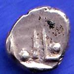 TRAVANCORE STATE RAJARAM VERMA IV SILVER CHUKRAM COIN HSK153