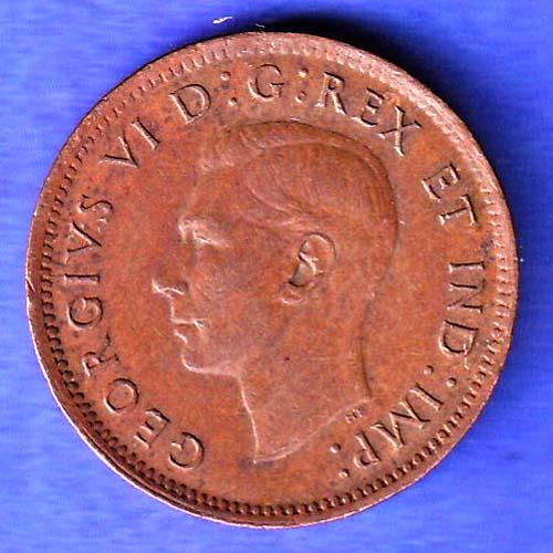 WORLD COIN Canada 1 Cent - George VI 1946 HSK901