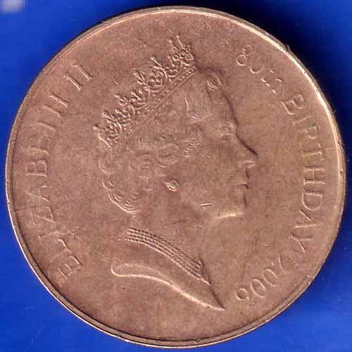 Elizabeth II 80th Birthday 2006 rare coin ANH1302