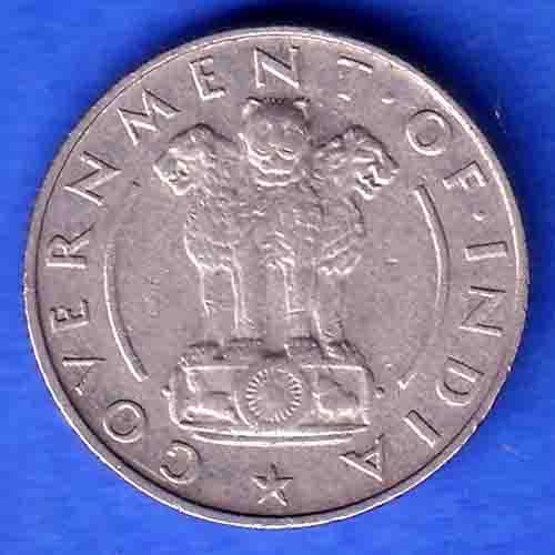 Government of India 1951 QUARTER Rupee calcutta MINT Coin SK887