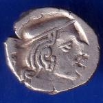 Ancient India Kshatrap Dynasty Kings Portrait Silver Coin ANH927
