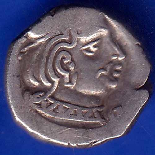 Ancient India Kshatrap Dynasty Kings Portrait Silver Coin ANH1223