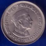 republic india 1989 jawaharlal nehru centenary one rupee coin ANH126