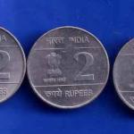 SET OF 3 REPUBLIC INDIA LOUIS BRILLE 1809 - 2009 TWO RUPEE ANH1424