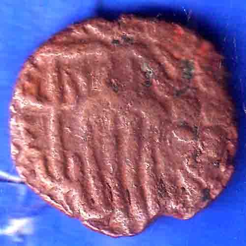 Ancient India Raja Raj Chola Chola Octopus Man Coin ANH3357 ANH3375
