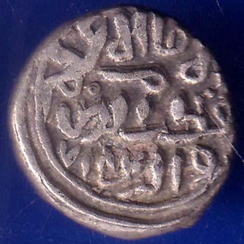 Sultanate of Delhi Qutb Ud Din Mubarak Shah billon 8 gani coin ANH127