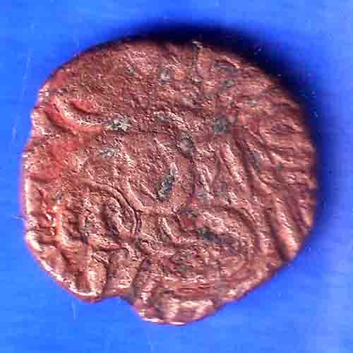 Ancient India Raja Raj Chola Chola Octopus Man Coin ANH3357 ANH3375