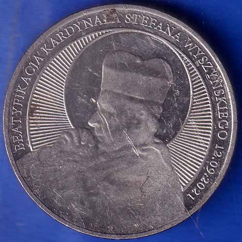 Medal Beatyfikacja Kard. Stefana Wyszyńskiego 12.09.2021 ANH1130