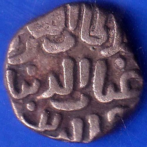DELHI SULTAN 715-727 Ghiyath al-din Tughluq 4 Gani Scare COIN ANH231