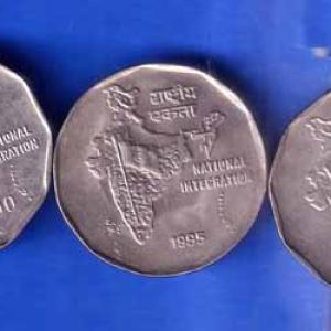 SET OF 3 REPUBLIC INDIA TWO RUPEE 1995 ,  2000 (2)  COINS ANH1832