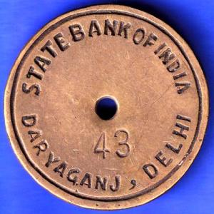 TOKEN:- Daryaganj state bank of india delhi HSK85