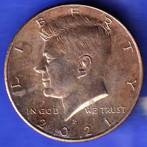 United State Of America 2021  Liberty Half Dollar Coin HSK333