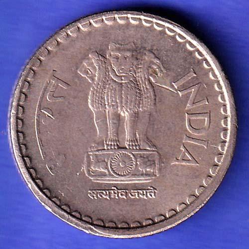 Republic India 5 Rupee 2004 BOMBAY MINT Coin HSK930