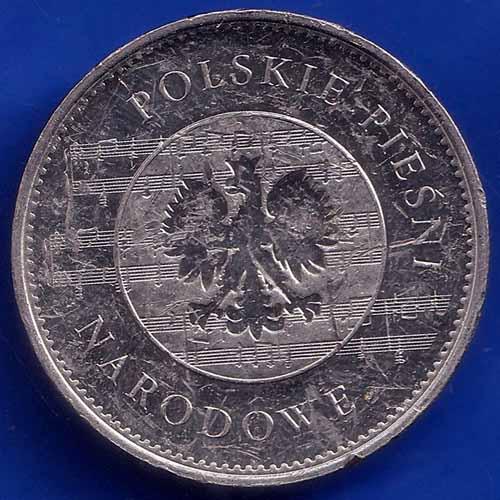 NARODOWE POLSKIE PIESNI RARE COIN ANH1429