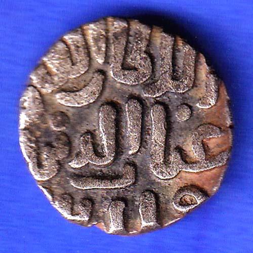 DELHI SULTAN TUGHLOUQUE SHAH 4 GANI COIN  HSK189