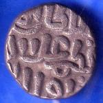 Delhi Sultan Muhammad Shah 6 Gani copper Coin ANH1630