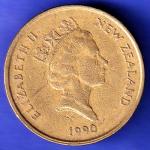 New Zealand 2 Dollars Elizabeth II 1990 HSK933
