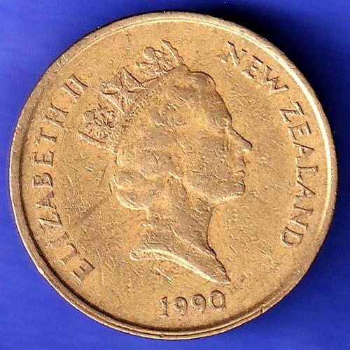 New Zealand 2 Dollars Elizabeth II 1990 HSK933