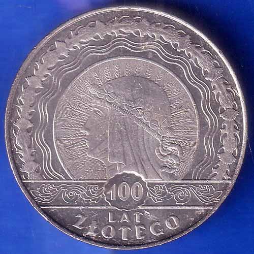 MEDAL - NUMIZMAT - 100 LAT ZŁOTEGO Z ALBUMEM DZIEJE ZŁOTEGO ANH1839