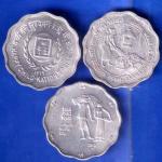SET OF 3 REPUBLIC INDIA 3 DIFFERENT TEN PAISE 1979 1980 1981 ( BOMBAY MINT ) COINS SET ANH1954