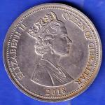 Elizabeth II Queen Of The Gibraltar 2018 One Crown Rare Coin ANH3154