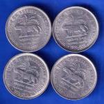 4 COINS SET :- REPUBLIC RESERVE BANK OF INDIA SAME YEAR OF 4 COINS 1935-2010 ONE RUPEE COIN ANH1601