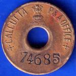 TOKEN 74685 CALCUTTA P&A OFFICE TOKEN ANH1287