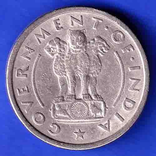Governnment Of India 1950 One Rupee BOMBAY MINT Coin ANH3195