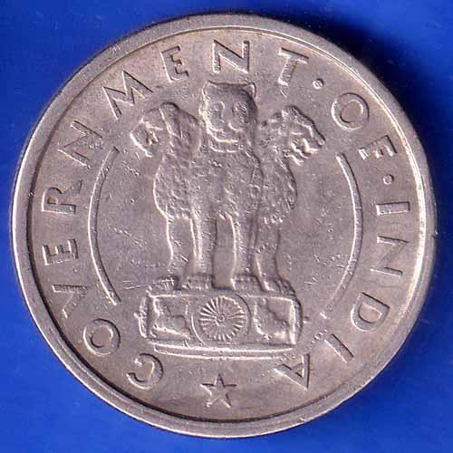 Governnment Of India 1950 Bombay Mint One Rupee Coin ANH2881