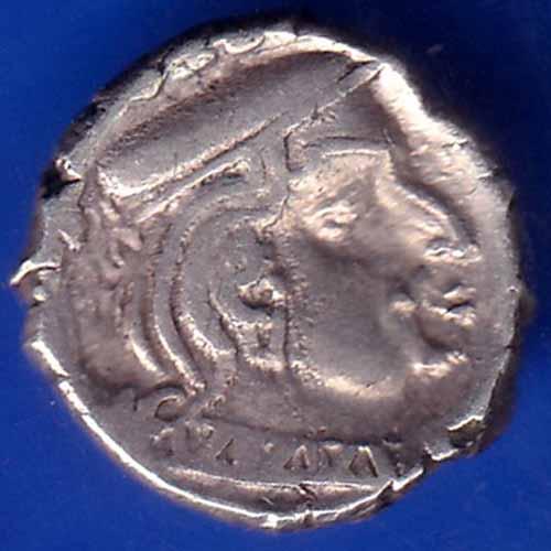 Ancient India Kshatrap Dynasty Kings Portrait Silver Coin ANH1697