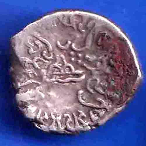 Ancient India Kshtrap Dynasty Kings Portrait Silver Coin ANH3437