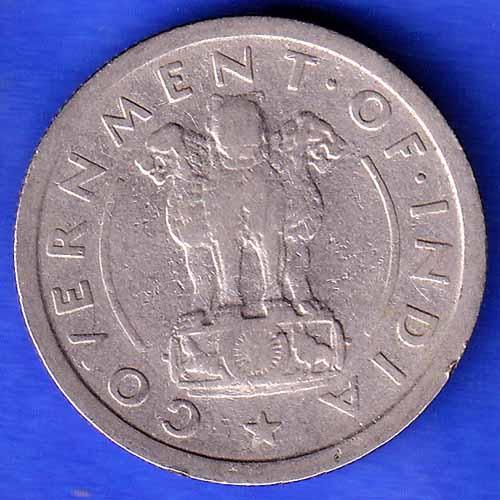 Government Of India 1955 HALF Rupee BOMBAY MINT Coin ANH3338