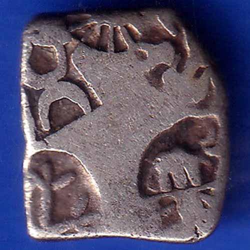 Ancient India Mauryan Period Magadh Dynasty Silver Punchmark ANH1143