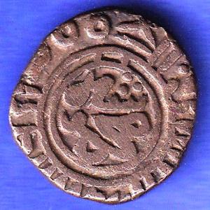 DELHI SULTAN TUGHLOUQUE SHAH 4 GANI COIN HSK793