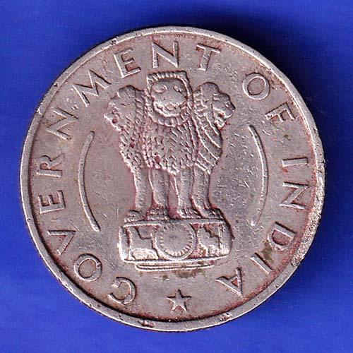 Goverment of India 1956 half rupee kolkata MINT COIN HSK349
