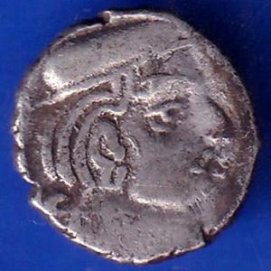 Ancient India Kshatrap Dynasty Kings Portrait Silver Coin ANH741