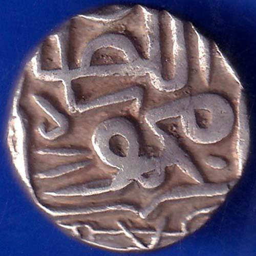 Gujarat Sultan Mahmud shah Half Tanka Silver Coin ANH948