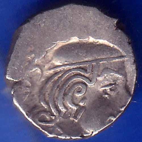 Ancient India Kshatrap Dynasty Kings Portrait Silver Coin ANH1297