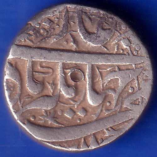 Mughals Jahangir Ahmednagar Mint One Rupee Silver coin– ANH1304