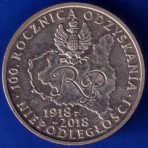 Medal,100 Rocznica Odzyskania Niepodległości 1918 - 2018, Naczelnik Państwa Józef Piłsudski ANH1048