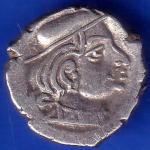 Ancient India Kshatrap Dynasty Kings Portrait Silver Coin ANH1350