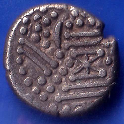 Ancient India Gadhaya Dynasty King Portrait Coin ANH549