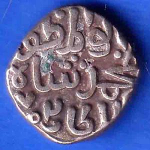 Delhi Sultan Muhammad Shah 6 Gani Coin ANH3447