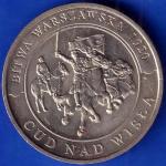 BITWA WARSZAWSKA 1920-2020 CUD NA WISŁĄ MEDAL ANH957