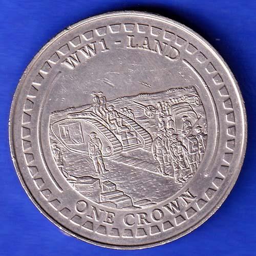 Elizabeth II Queen Of The Gibraltar 2018 One Crown Rare Coin ANH3155