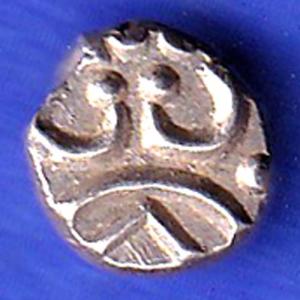 TRAVANCORE STATE Ayilyam Thirunal Rani Gouri Lakshmi Bayi Fanam HSK357