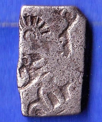 Ancient India Mauryan Period Magadh Dynasty Silver Punchmark ANH3255